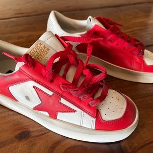 Golden Goose Stardan sneakers *BRAND NEW* white and red size 36